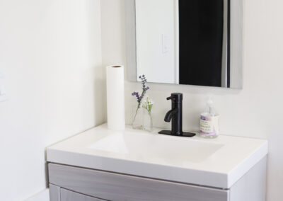Curl Corner Studio Suites Vanity